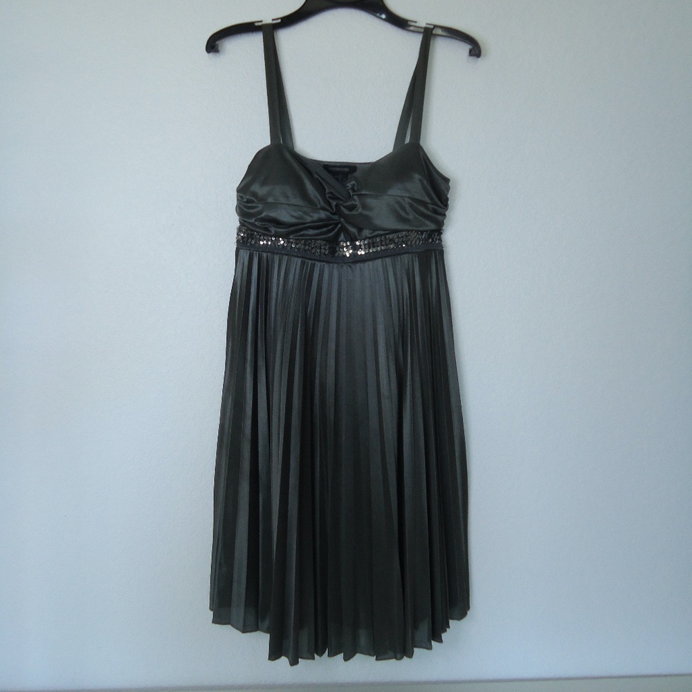 My Michelle Short Gray Formal Party Dress - Size M